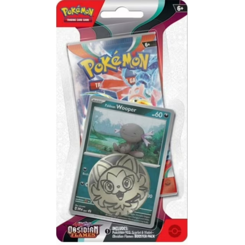 Obisidan Flames Blister Pack w/Wooper Promo