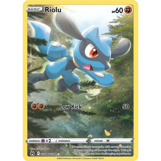 Riolu - Crown Zenith: Galarian Gallery (CRZ:GG)